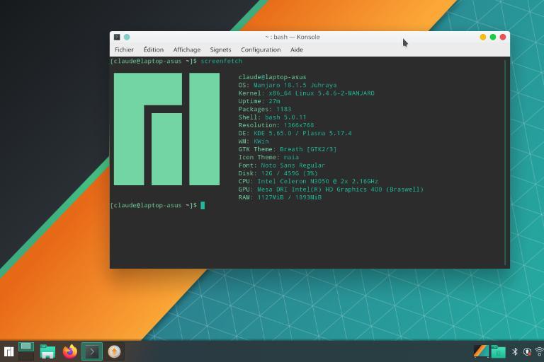 ScreenFetch – Afficher des informations sur le système Linux sur un terminal